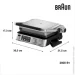   Braun MultiGrill 7 CG 7044