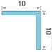Braz Line   10x10x1  2700   