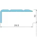  Braz Line    24,5x10x1800   