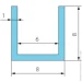 Braz Line   8x8x1    