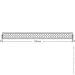 Brevia   CREE Combo 180W (60x3W), 16800Lm, 807x82x90, 1 60600CX1