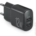   Brevia ePower 12W 2xUSB-A Black (45012DUB)