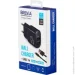   Brevia ePower 12W 2xUSB-A +  USB-A to Lightning Black (45012DULB)