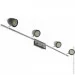  -    HTL-170/4 GU10 DGY Brille 26-392