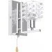 Brille  40W BR-586W/1 E14 CH (L66-014)