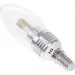   Brille  E14 LED 5W 20 PCS WW C37-A SMD2835 (SILVER) 32-631