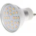     GU10 LED 4.8W 24 pcs WW MR16 SMD2835 Brille L20-014