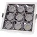  LED HDL-DT 203/9*4W NW WH Brille 36-305