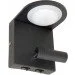      LED  AL-532/7W+3W BK Brille 27-044