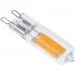     G9 LED 1,7W WW Brille 33-660