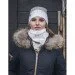  Buff Knitted & Polar Hat Lia starwhite (113524.009.10.00)
