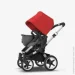   Bugaboo DONKEY3 ALU/GREY MELANGE-RED      (180128GM02)