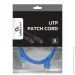 - Cablexpert 1TCHK5 UTP cat 6 CCA blue (PP6U-1TCHK5M/B)
