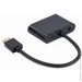  Cablexpert A-HDMIM-HDMIFVGAF-01