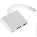   Cablexpert (A-CM-HDMIF-02-SV) USB-C-HDMI/USB/USB-C