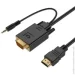   Cablexpert (A-HDMI-VGA-03-6) HDMI-VGA-3.5, 1.8