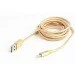  Cablexpert USB For Lightning 1.8M Gold (CCB-mUSB2B-AMLM-6-G)