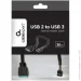  Cablexpert USB2.0 USB3.0 0.3m Black (CC-U3U2-01)