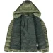 Campagnolo  Women's Hooded Padded Jacket with High and Wraparound Collar with Inner Faux Fur Olive XS (1097-31K3006F-F739 36)