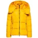 Campagnolo  Women's Taffeta Jacket with High Neck and Wraparound Collar XS Yellow (1097-31K2836-R409 36)