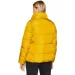 Campagnolo  Women's Taffeta Jacket with High Neck and Wraparound Collar XS Yellow (1097-31K2836-R409 36)