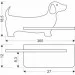  Candellux 21-02983 Dog