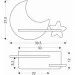  Candellux 21-75727 Moon