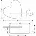 Світильник Candellux 21-84552 Heart Світильник Candellux 21-84552 Heart
