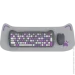 Canyon HSET-W6 EN Keyboard+Mouse Kitty Edition AAA+ Wireless Violet (CNS-HSETW6VT)