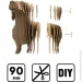  Cartonic   3D Puzzle DACHSHUND CARTDACH