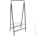     Casa Si Garment Rack Bamboo Black (CS92308W04)