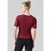 Спортивная футболка Casall Футболка SOFT RIB TEE 24235-448 р.M красный Спортивная футболка Casall Футболка SOFT RIB TEE 24235-448 р.M красный