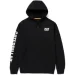 Caterpillar (CAT)  Men`s Trademark Banner Hoodie Black L (1103-1910709-016-L)
