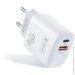 Celebrat   C-H3 Type C+ USB QC3.0 20W Charger White (2071874894)