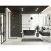 Ceramika Color  Alesia Black Dekor Rett (DCR66-1) 30x60 