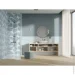Ceramika Color  Spettacolo Decoro Foliage Azzurro Rett (SCP010) 30x90 