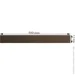  Cerossa Ceramica ˳ brown atlas 1,2x50 