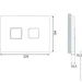    Cersanit Accento Square S97-054