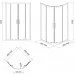   Cersanit Basic 90x90x185   (S158-005)
