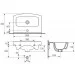  Cersanit Cersania 55x39.5  CCWF1000480936/CCWF1000488207 (K11-0045)
