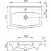  Cersanit Cersania 60x42  CCWF1000508207 (K11-0167)