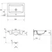  Cersanit Como 60x45  CCWF1000800785 (K32-003-BOX)