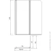    Cersanit    Easy  140x115 EZZG1000143638