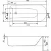  Cersanit Flavia 160x70 S301-106   (AZBR1000533361)