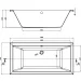  Cersanit Intro 150x75 S301-066  