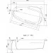  Cersanit Joanna 150x95 S301-168  ,  (AZBA1001882147)
