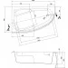  Cersanit Joanna 160x95 S301-170  ,  (AZBA1001902146)