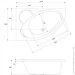  Cersanit Kaliope 160x100 S301-292  , 