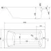  Cersanit Korat 150x70 S301-120   (AZBR1000671570)