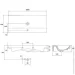 Раковина Cersanit Larga 100x46 см білий EW (K120-011) Раковина Cersanit Larga 100x46 см білий EW (K120-011)